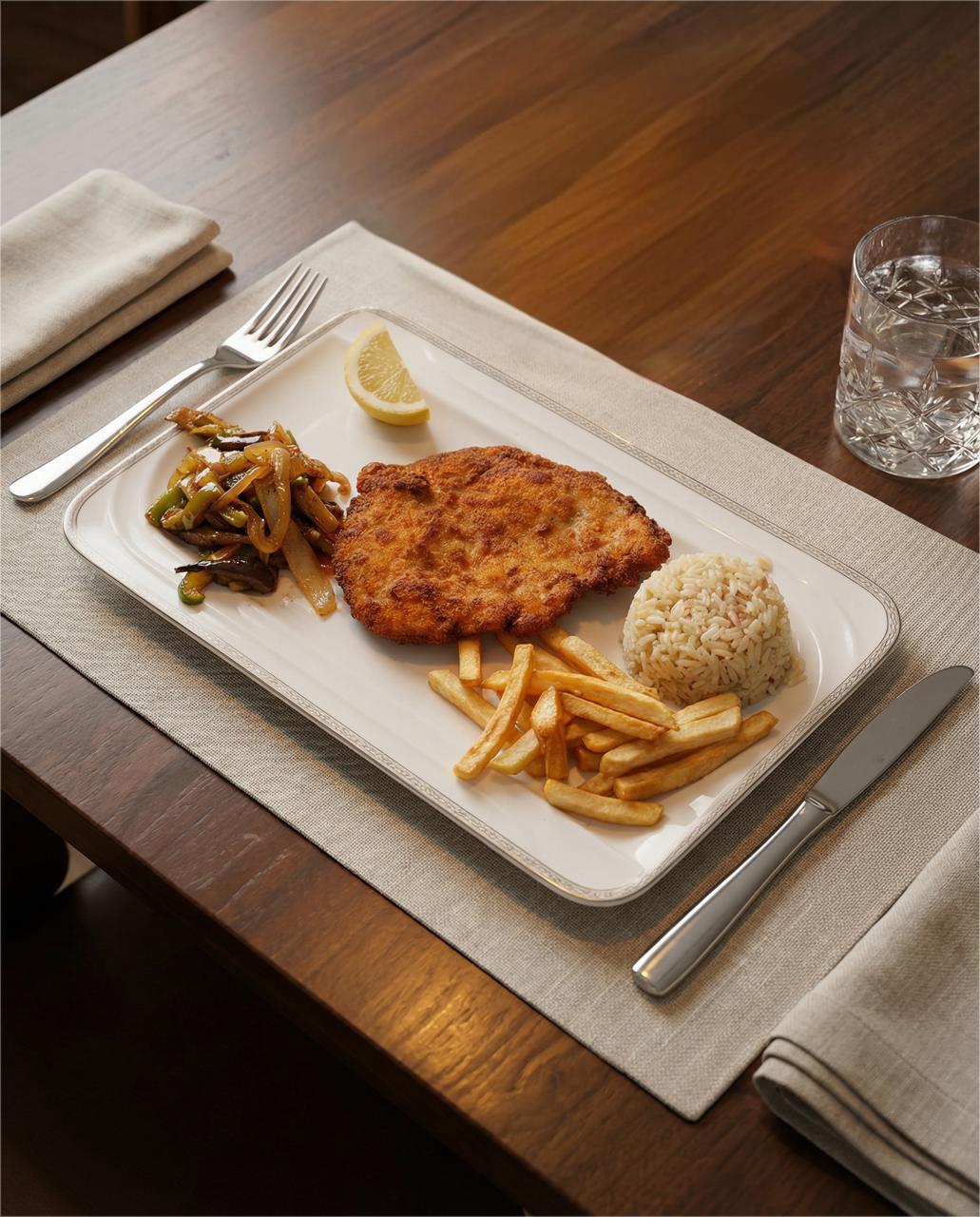 Plat du Grand Café du Théâtre